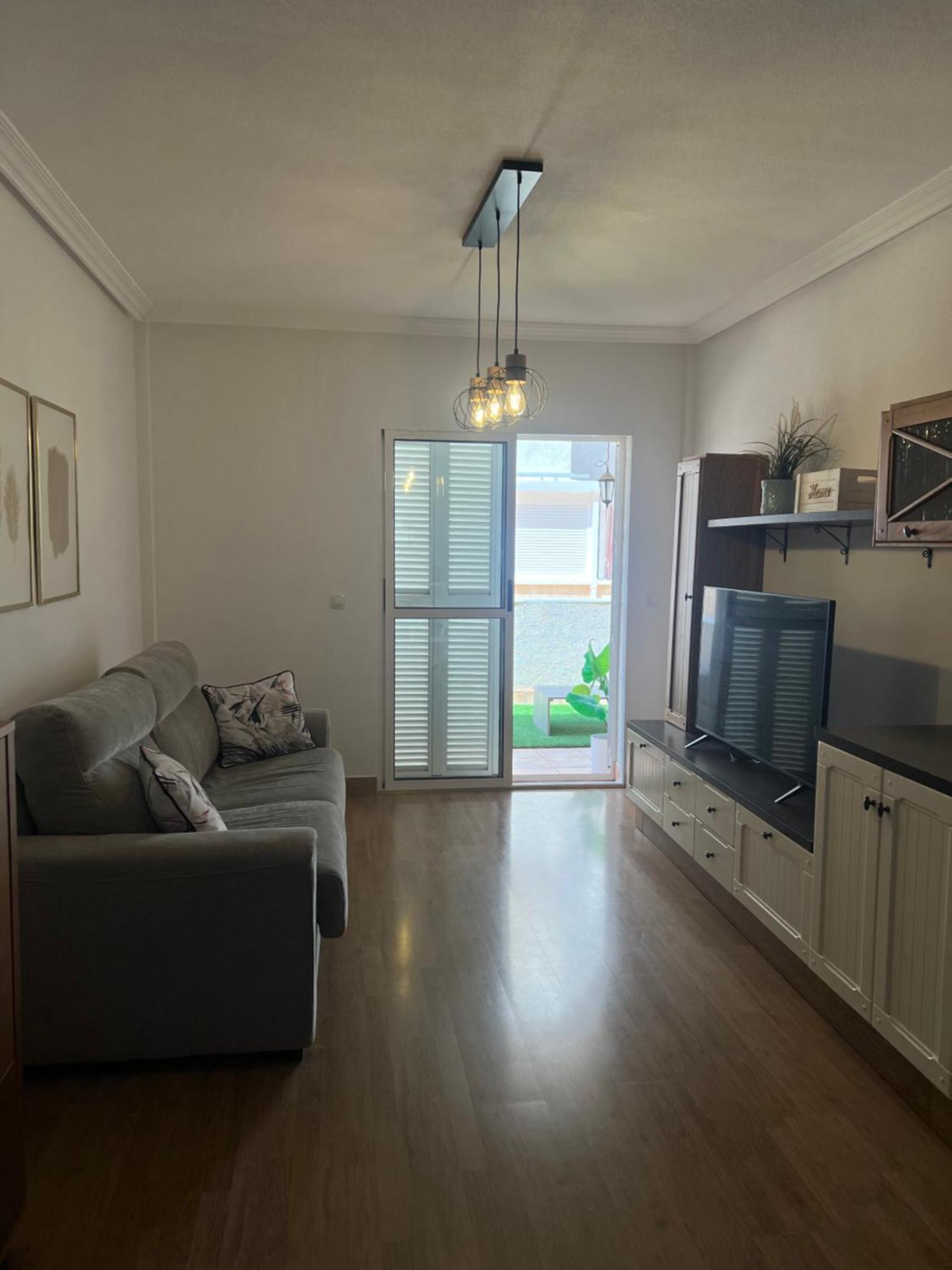 Piso Con Ac, Piscina Y Pista De Padel Y Tenis En 아길라스 외부 사진