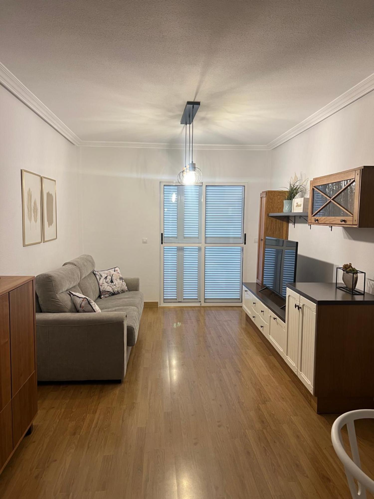 Piso Con Ac, Piscina Y Pista De Padel Y Tenis En 아길라스 외부 사진